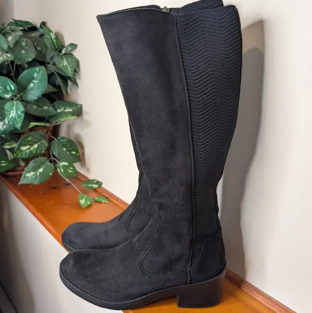 Life Stride Women's Optimum Knee-high Boots In Black, 8.5 Wide